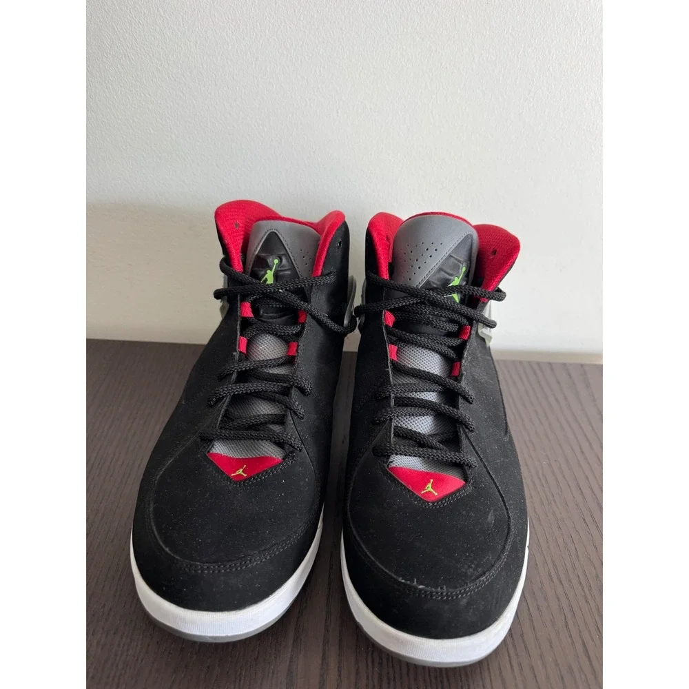 Jordan Flight Incline‎ Mens 12 Black Red Green pulse Basketball Sneakers Nike
